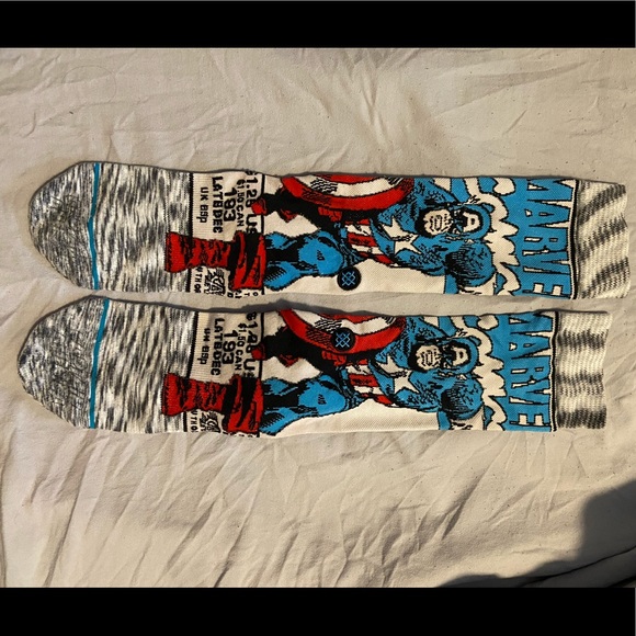 Captain America Stance Socks